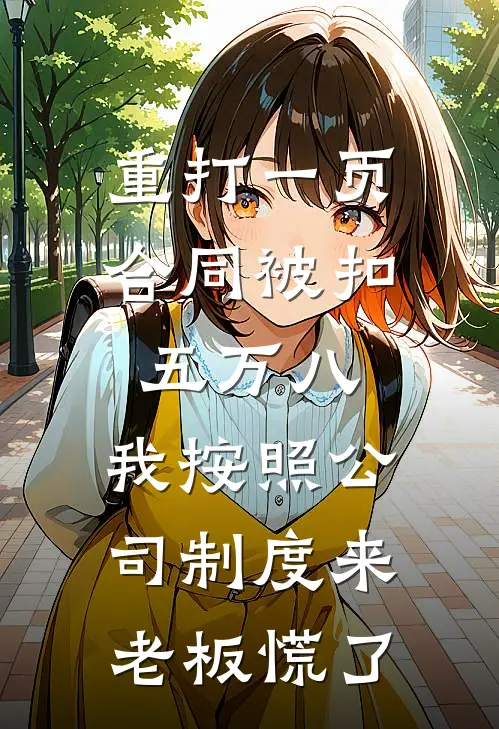 重打一页合同被扣五万八,我按照公司制度来老板慌了(佚名佚名)最新小说_免费阅读完整版小说重打一页合同被扣五万八,我按照公司制度来老板慌了(佚名佚名)