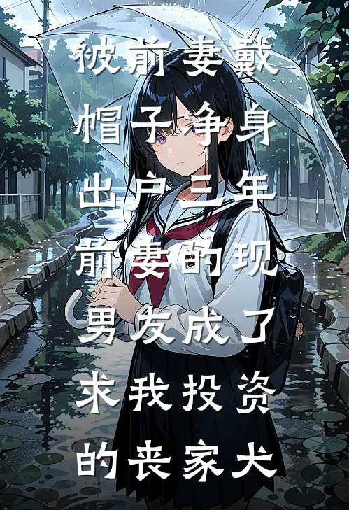 被前妻戴帽子净身出户三年,前妻的现男友成了求我投资的丧家犬