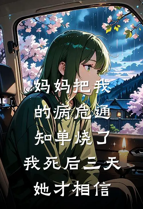 妈妈把我的病危通知单烧了,我死后三天她才相信陈雨桐妈妈免费小说大全_小说完结妈妈把我的病危通知单烧了,我死后三天她才相信(陈雨桐妈妈)
