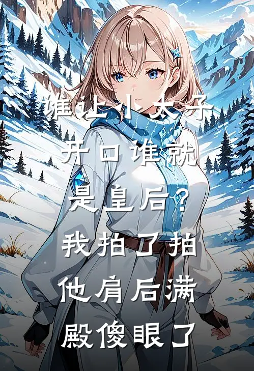 谁让小太子开口谁就是皇后?我拍了拍他肩后满殿傻眼了