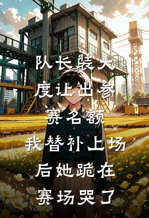 队长装大度让出参赛名额,我替补上场后她跪在赛场哭了