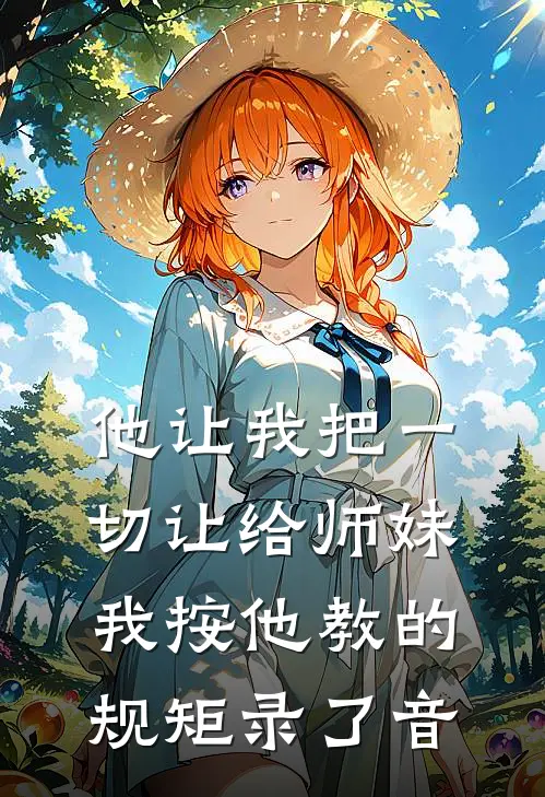 他让我把一切让给师妹,我按他教的规矩录了音