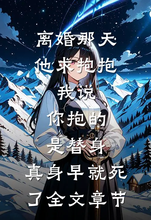离婚那天他求抱抱,我说:你抱的是替身,真身早就死了全文章节