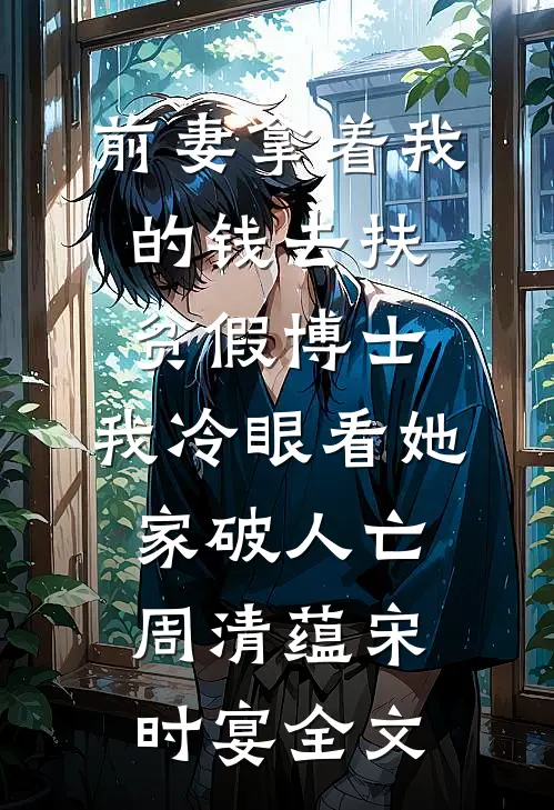 前妻拿着我的钱去扶贫假博士，我冷眼看她家破人亡周清蕴宋时宴全文