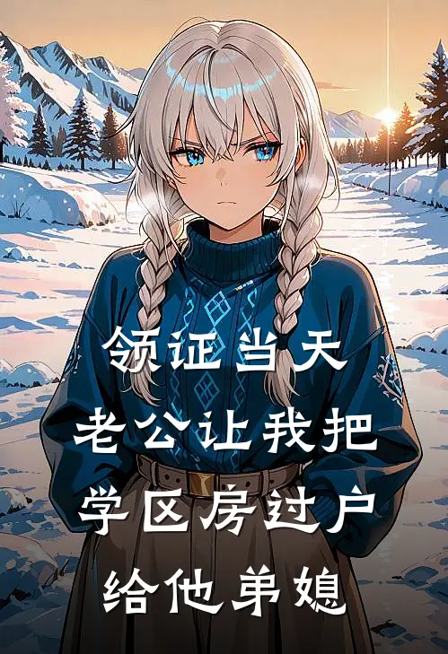 领证当天,老公让我把学区房过户给他弟媳