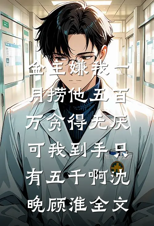 金主嫌我一月捞他五百万贪得无厌，可我到手只有五千啊沈晚顾淮全文