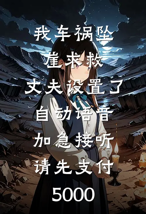 我车祸坠崖求救,丈夫设置了自动语音:加急接听请先支付5000