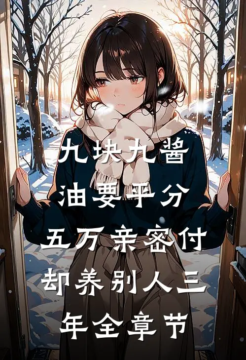 九块九酱油要平分，五万亲密付却养别人三年全章节