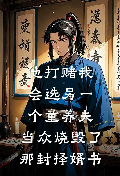他打赌我会选另一个童养夫,当众烧毁了那封择婿书