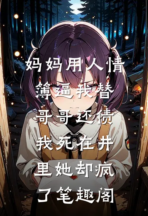 妈妈用人情簿逼我替哥哥还债，我死在井里她却疯了笔趣阁