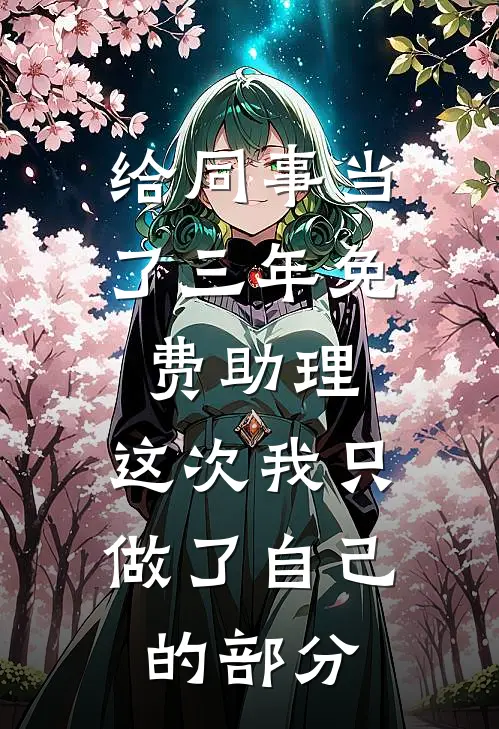 给同事当了三年免费助理,这次我只做了自己的部分