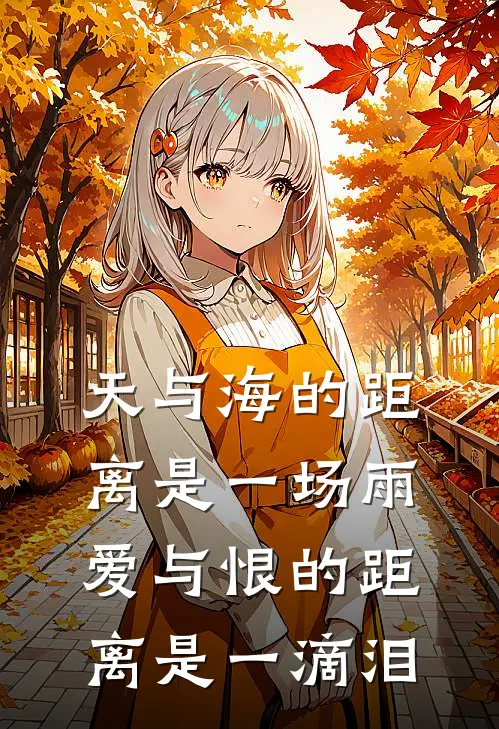 天与海的距离是一场雨,爱与恨的距离是一滴泪