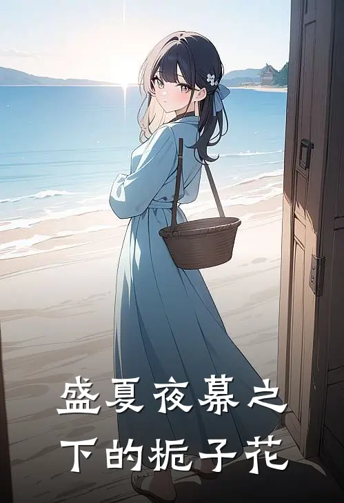 盛夏夜幕之下的栀子花
