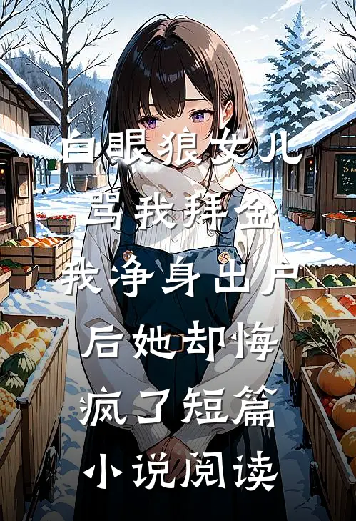 白眼狼女儿骂我拜金，我净身出户后她却悔疯了短篇小说阅读