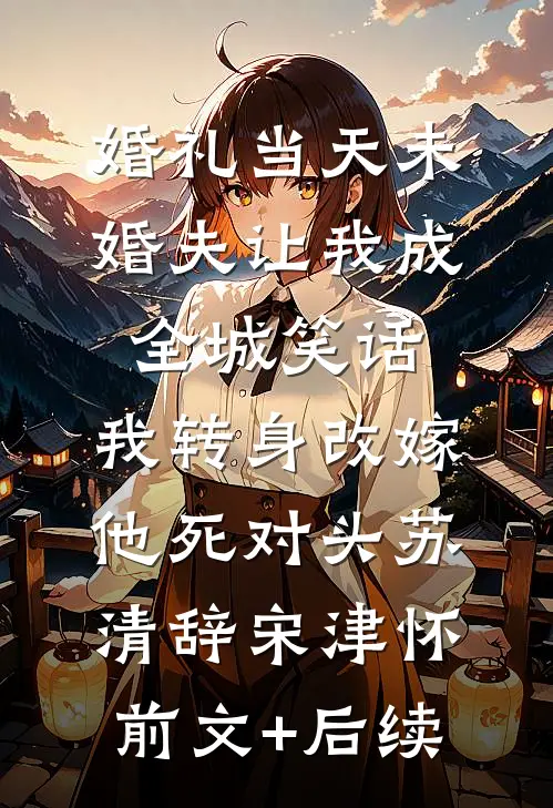 婚礼当天未婚夫让我成全城笑话，我转身改嫁他死对头苏清辞宋津怀前文+后续