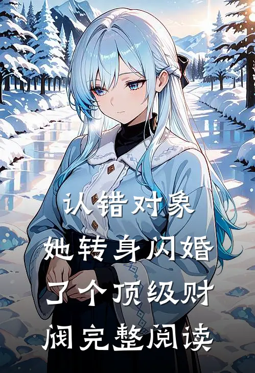 认错对象，她转身闪婚了个顶级财阀完整阅读
