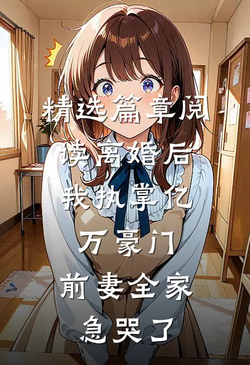 精选篇章阅读离婚后，我执掌亿万豪门，前妻全家急哭了