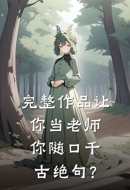 完整作品让你当老师，你随口千古绝句？