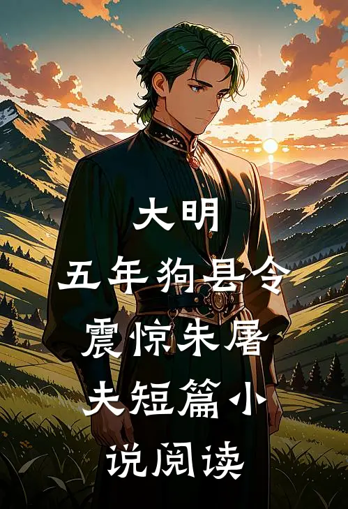 大明：五年狗县令，震惊朱屠夫短篇小说阅读