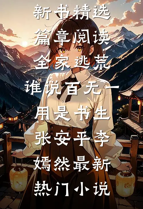 精选篇章阅读全家逃荒:谁说百无一用是书生