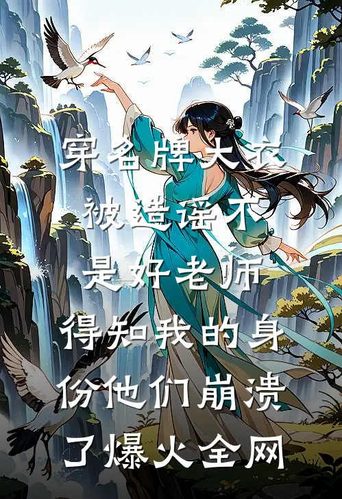 穿名牌大衣被造谣不是好老师，得知我的身份他们崩溃了爆火全网