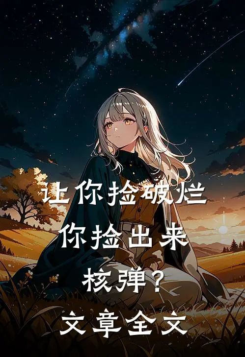 让你捡破烂，你捡出来核弹？文章全文