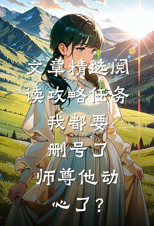 文章精选阅读攻略任务：我都要删号了，师尊他动心了？
