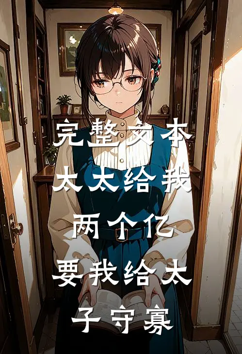 完整文本太太给我两个亿，要我给太子守寡