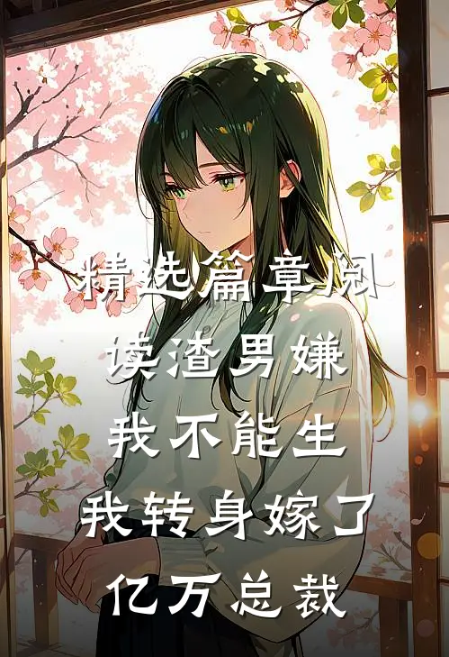 精选篇章阅读渣男嫌我不能生，我转身嫁了亿万总裁