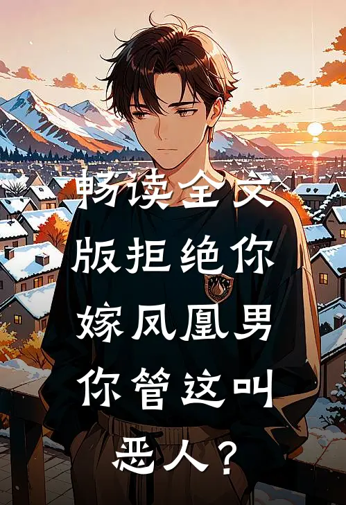 畅读全文版拒绝你嫁凤凰男，你管这叫恶人？