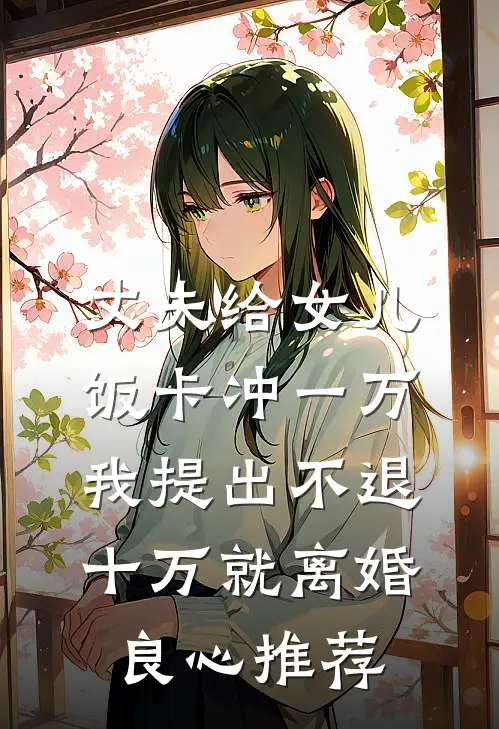 丈夫给女儿饭卡冲一万，我提出不退十万就离婚良心推荐