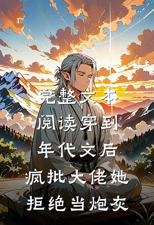 完整文本阅读穿到年代文后，疯批大佬她拒绝当炮灰