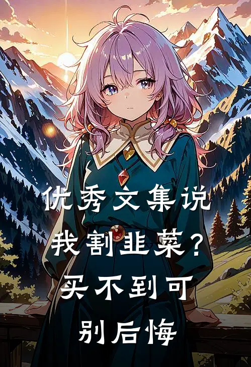 优秀文集说我割韭菜？买不到可别后悔