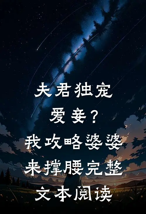 夫君独宠爱妾？我攻略婆婆来撑腰完整文本阅读