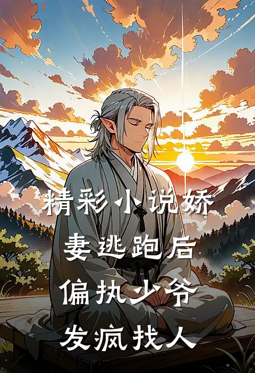 精彩小说娇妻逃跑后，偏执少爷发疯找人