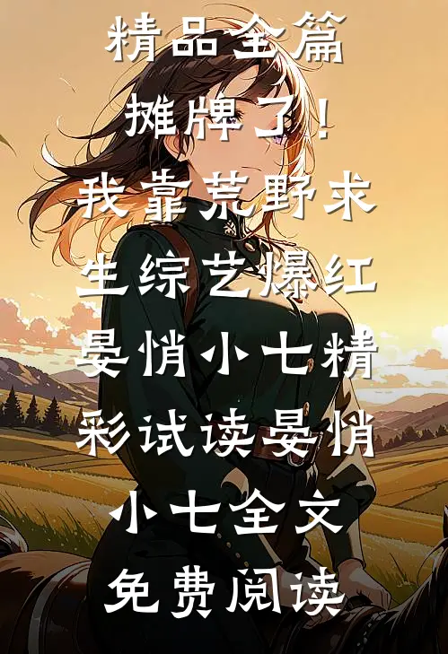 精品全篇摊牌了!我靠荒野求生综艺爆红