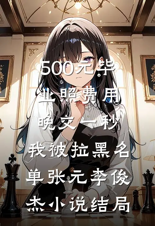 500元毕业照费用晚交一秒，我被拉黑名单张元李俊杰小说结局