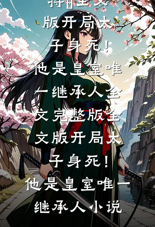 全文版开局太子身死!他是皇室唯一继承人