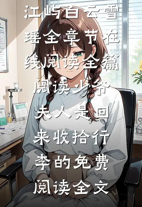 （江屿白云雪瑶）全章节在线阅读_（全篇阅读少爷,夫人是回来收拾行李的）免费阅读全文