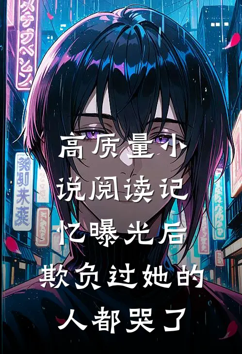 高质量小说阅读记忆曝光后，欺负过她的人都哭了