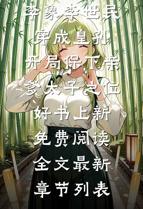 (李象李世民)穿成皇孙,开局保下亲爹太子之位好书上新免费阅读全文最新章节列表