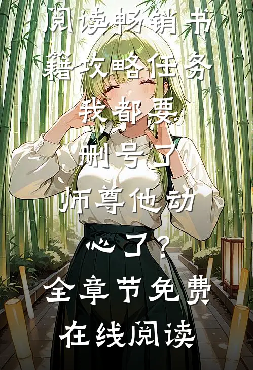 畅销书籍攻略任务:我都要删号了,师尊他动心了?