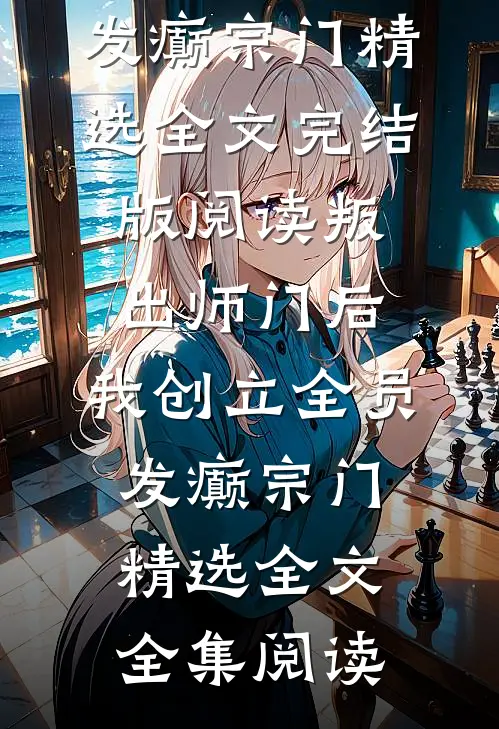 叛出师门后,我创立全员发癫宗门精选全文