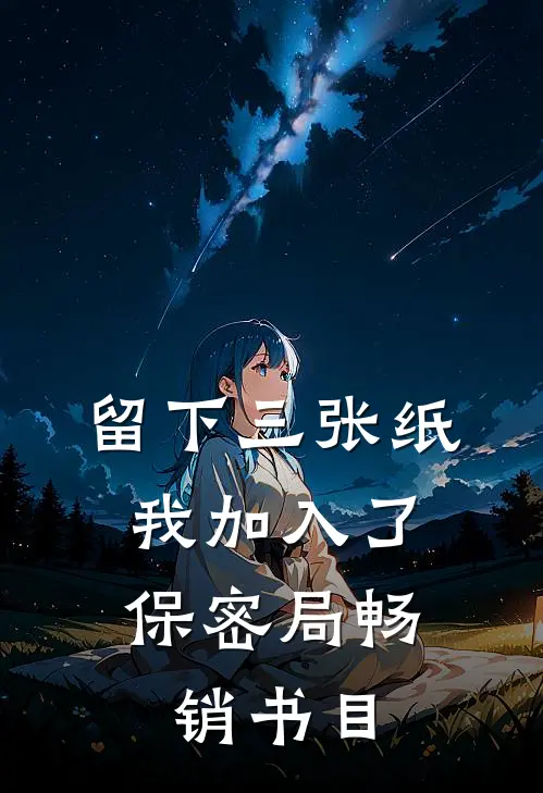 留下三张纸，我加入了保密局畅销书目