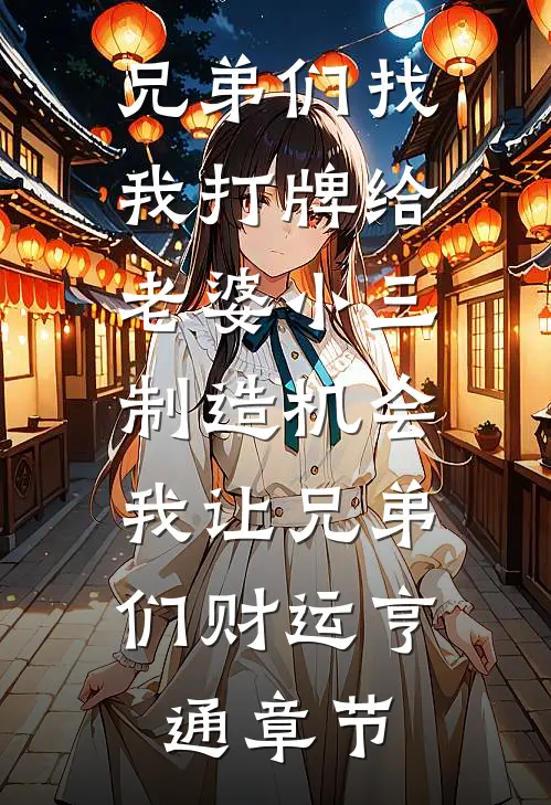 兄弟们找我打牌给老婆小三制造机会，我让兄弟们财运亨通章节