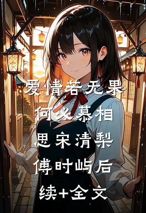 爱情若无果，何必慕相思宋清梨傅时屿后续+全文