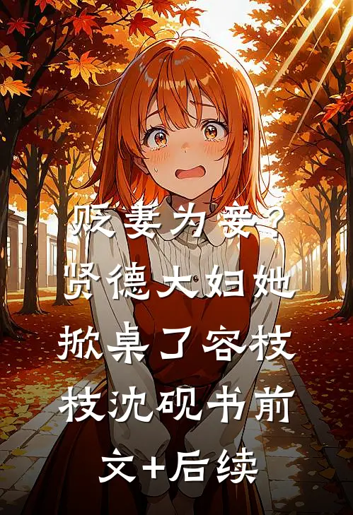 贬妻为妾？贤德大妇她掀桌了容枝枝沈砚书前文+后续