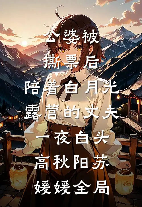 公婆被撕票后，陪着白月光露营的丈夫一夜白头高秋阳苏媛媛全局