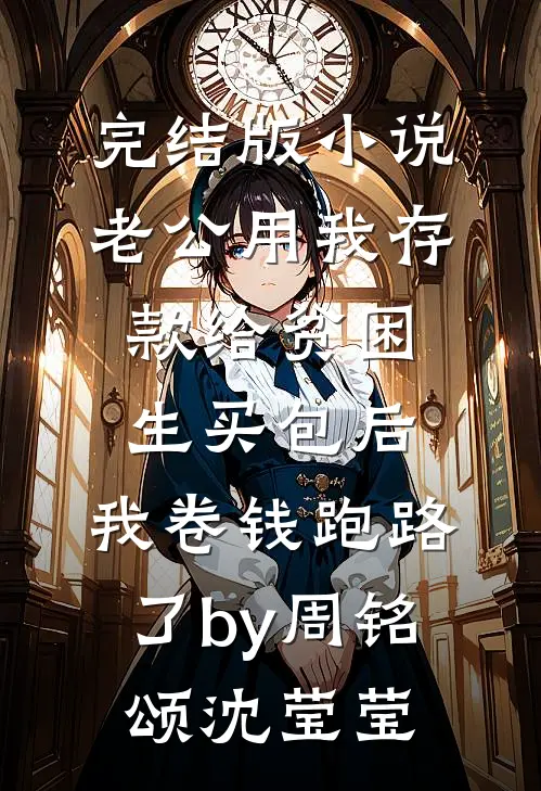 完结版小说老公用我存款给贫困生买包后，我卷钱跑路了by周铭颂沈莹莹