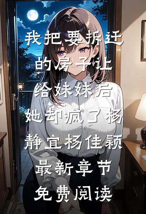 我把要拆迁的房子让给妹妹后，她却疯了杨静宜杨佳颖最新章节免费阅读